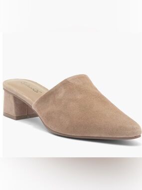 Splendid Lyn Suede Mule Heel